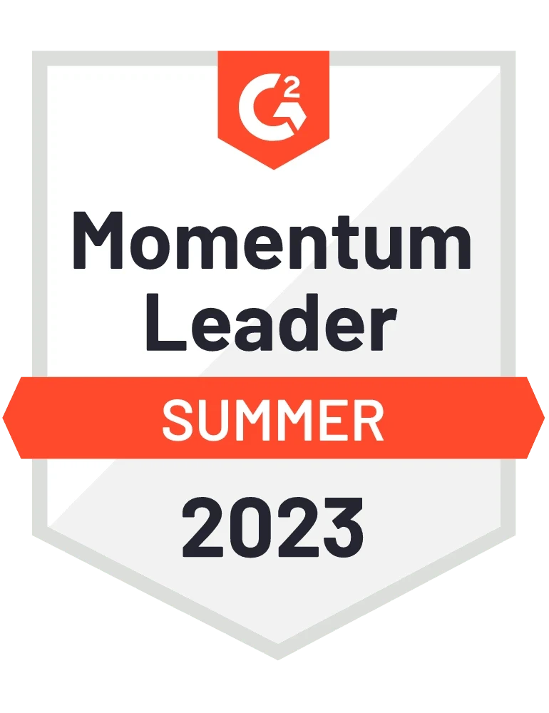 g2 badge momentum leader